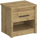 Mobikon Noptiera PAL stejar Artisan Airon 46.4x36.2x45.6 cm (0000374710)