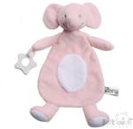 Soft Touch Jucarie atasament cu element dentitie si elefantel roz Soft Touch (KDWEBC66-P)