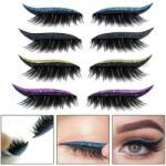  Autocolante reutilizabile 2 în 1 cu gene și eyeliner | SPICELASH