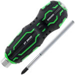 Engineer Set Maner surubelnita de trecere suporta impact Ciocan si Bit extractor suruburi Phillips ( ) 2, Engineer DZ-72 (JPEDZ72) Surubelnita