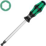 Wera surubelnita hexagonala WERA 352 HEX 10.0 x 150 x 112 mm cap sferic protectie anticoroziva maner verde antirostogolire Kraftform Plus 05022830001 (WR05022830001) Surubelnita