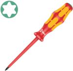 Wera surubelnita TORX VDE TX5 80 mm WERA 167 i cu maner Kraftform antirostogolire pentru echipamente electrice si electronice 05006181001 (WR05006181001) Surubelnita