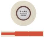 AIMO Etichete stegulet rosii pentru cabluri 12, 5 74 mm + 35 mm, CIP recunoastere automata, doar pentru imprimanta AIMO D30S, DCXL12574-35-65RD (AIDCXL12574-35-65RD)