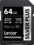 Lexar Silver Plus 1066x 64GB UHS-I/U3/A2/V30 (LSDSIPL064G-BNNNG)