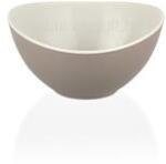 LUXPLASTIC IRIS L-00468 dupla színű tál 450ml, zöld (L-00468) (L-00468)