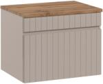 Comad Set dulap Comad Iconic Cashmere ICONIC CASHMERE 82-60-D-1S, blat Comad Fiji BLAT 89-60-A OAK COAST EVOKE (SETICCB60CM)