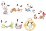 MINISO Figurina surpriza MINISO, seria Pochacco Flower & Early Youth Series Blind Box Figure Model (2014644210105) Figurina