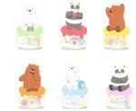 MINISO Figurina surpriza MINISO, seria We Bare Bears Collection 4.0 Storage Jar Blind Box Figure Model (2014242610109) Figurina