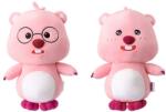 MINISO Jucarie de plus MINISO, din seria Zanmang Loopy Collection 10" Expression Plush Toy (2 Assorted Models: Sparkling, Glasses) (2016614210108)