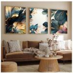 Asir KÉSZLET 3x Kép képkeretben 50x70 cm növények 693BSE1550 (AS1987)