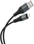 hoco. Cablu Date si Incarcare USB-A - Lightning HOCO X38 Cool, 18W, 1m, Negru - gsmnet