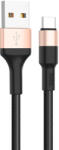 hoco. Cablu Date si Incarcare USB-A - USB-C HOCO X26 Xpress, 18W, 1m, Auriu
