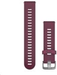 Garmin Óraszíj Forerunner 245 Modellekhez - 20 mm, Szilikon, Bogyó Lila (010-11251-1W)
