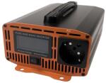 Houli Power Inverter invertor de tensiune de la 12V la 230V, 800W/1600W, undă sinusoidală pură, 1 priză (HPGC0008U 12V/50Hz/230V/EU)