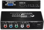 Thunder Germany HDA-001 [HDMI-YPbPr/VGA] átalakító (+RCA/SPDIF)