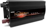Houli Power Inverter feszültségátalakító 12V-ról 230V-ra, 800W/1600W, tiszta szinuszhullám, 1 aljzat (HPZD0008U 12V/50Hz/230V/EU)