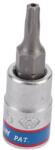 KING TONY Rátűzőkulcs - crowa+bit 1/4" torx, furatos TPX10 - King Tony (203710)