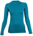 nanosilver® Raglan hosszú ujjú női termo póló türkiz