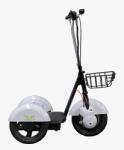 Voltarom Triciclu electric, Volta VT3, Alb, viteza 25 km pe ora, Autonomie 60 km (SK0704384862116)