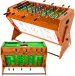 Thunder Germany - Smart Swivel Game Table - 3 Az 1-ben Forgatható Biliárd-, Csocsó- és Léghoki Asztal