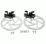  Tárcsafék szett Logan első + hátsó mech. tárcsával