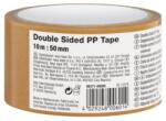 WIMEX Bandă adezivă (PP/Topită la cald) cu două fețe 50 mm x 10 m [1 buc]