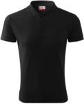 MALFINI Férfi galléros póló Reserve - Fekete | 3XL (R220118)