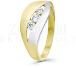  14 karátos sárga- és fehérarany gyűrű (AU9521) AU9521