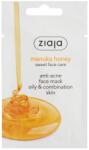 Ziaja manuka mézes pattanást eltávolító maszk zsíros bőrre - 7 ml