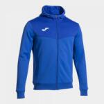 Joma CAMPUS STREET ZIP-UP HOODIE azúrkék 3XL