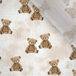 Takoy Pelenka bambusz muszlin Takoy barna plüss maci