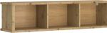 Mobikon Raft suspendat PAL stejar artisan Airon 125.4x29.5x30.4 cm (0000374697) Raft