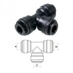 BRITA Racord Tip T Diametru Exterior Tub (A)6MM x (B)6MM x (C)6MM
