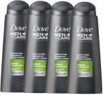 Dove Men+ Care Clean Fresh, sampon pentru par gras, 4 x 400 ml (12114)