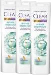 CLEAR Intense Hydration, sampon anti-matreata, 3 x 360 ml (46654)