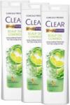 CLEAR Scalp Oil Control, sampon anti-matreata pentru femei, 3 x 360 ml (46140)