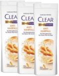 CLEAR Clear, sampon impotriva caderii parului cu niamicide pentru femei, 3 x 360 ml (46651)