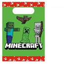 Procos Minecraft papír ajándéktasak 4 db PNN95659