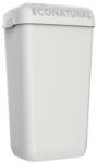 Lucart Hulladékgyűjtő, falra szerelhető, 23 l, 55, 8x34, 5x23 cm, LUCART EcoNatural Flow, fehér (UBC99) (UBC99)