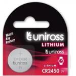 Uniross CR2450 3V lithium gombelem (CR) 1db