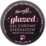 Barry M Glazed Gel Chrome Eyeshadow krómhatású géles szemfesték 3.5 g árnyék So Persuasive