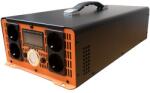 Houli Power Inverter feszültségátalakító 12V-ról 230V-ra, 2000W/4000W, tiszta szinuszos, 4 aljzat (HPGC0020U 12V/50Hz/230V/EU)