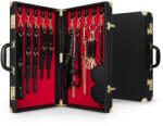 Bedroom Fantasies Bondage Suitcase PU Leather 13 pcs