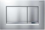 Geberit Sigma20 - Clapetă de acționare spălare, crom mat lăcuit/crom 115.883. JQ. 1 (115.883.JQ.1)