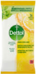 Dettol Power&Fresh univerzális felülettisztító törlőkendő, Citrom & Lime (36 db)