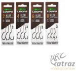 Korda Loop Rigs 30lb Klor Horoggal - Horog Méret: 4 - Korda Cserélhető Horogrész