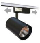 LEDvonal Sínes LED lámpa , track light , 1 fázisú , 2 pólusú , 30 Watt , hideg fehér , fekete , LB , CSOMAGOLÁSSÉRÜLT (outlet-9000677)
