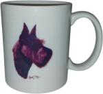  Porcelán bögre - Törpe Schnauzer