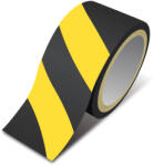  Veszélyt jelző ragasztószalag - sárga / fekete - 50 mm x 33 m (G11078A)