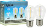 Polux S14 FIILAMENT bulifüzér izzók 36V GOLDLUX (Polux) - 2 DB-os készlet (ZZSANELE0020)